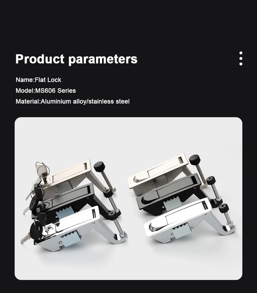 Adjustable Button Bounce Cabinet Lock