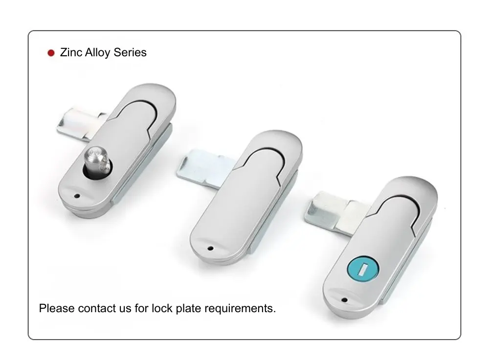 Flat Lock For Small Electrical Boxes
